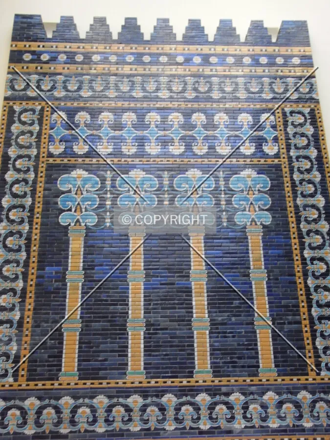 Mosaic inside Pergamonmuseum
