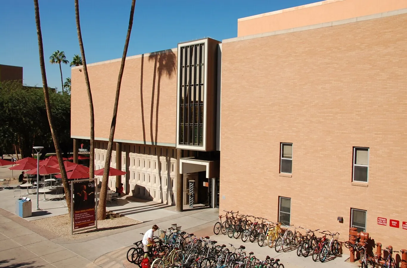 View from the southeast