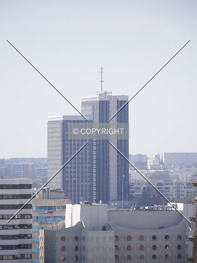 View from the Cathedrale Saint-André