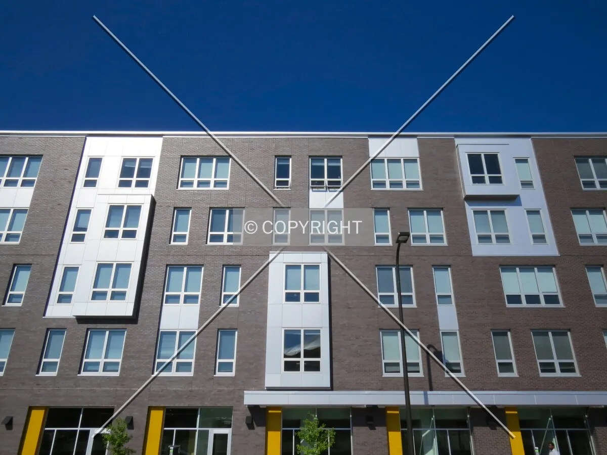 Front facade detail