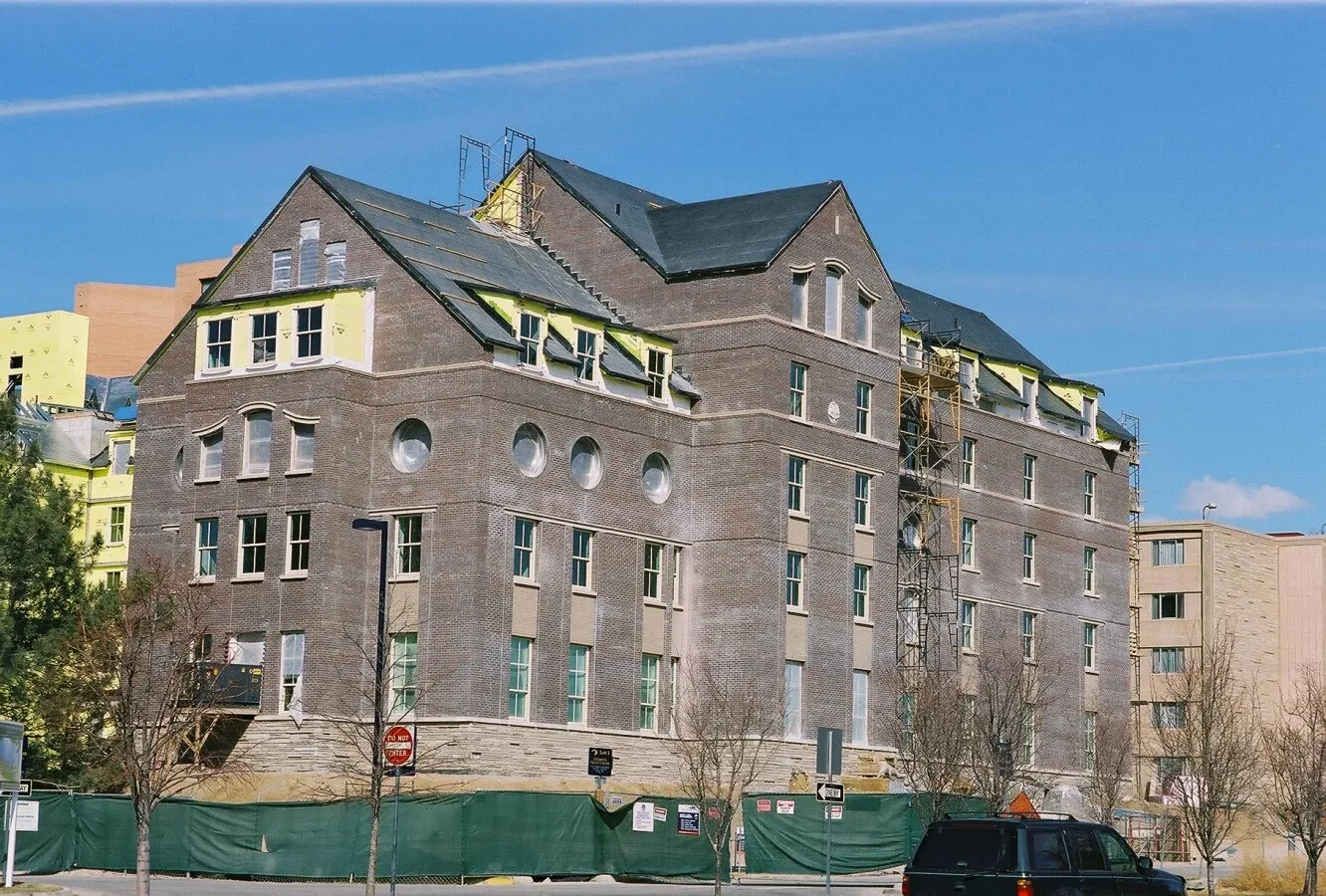 View from the southeast