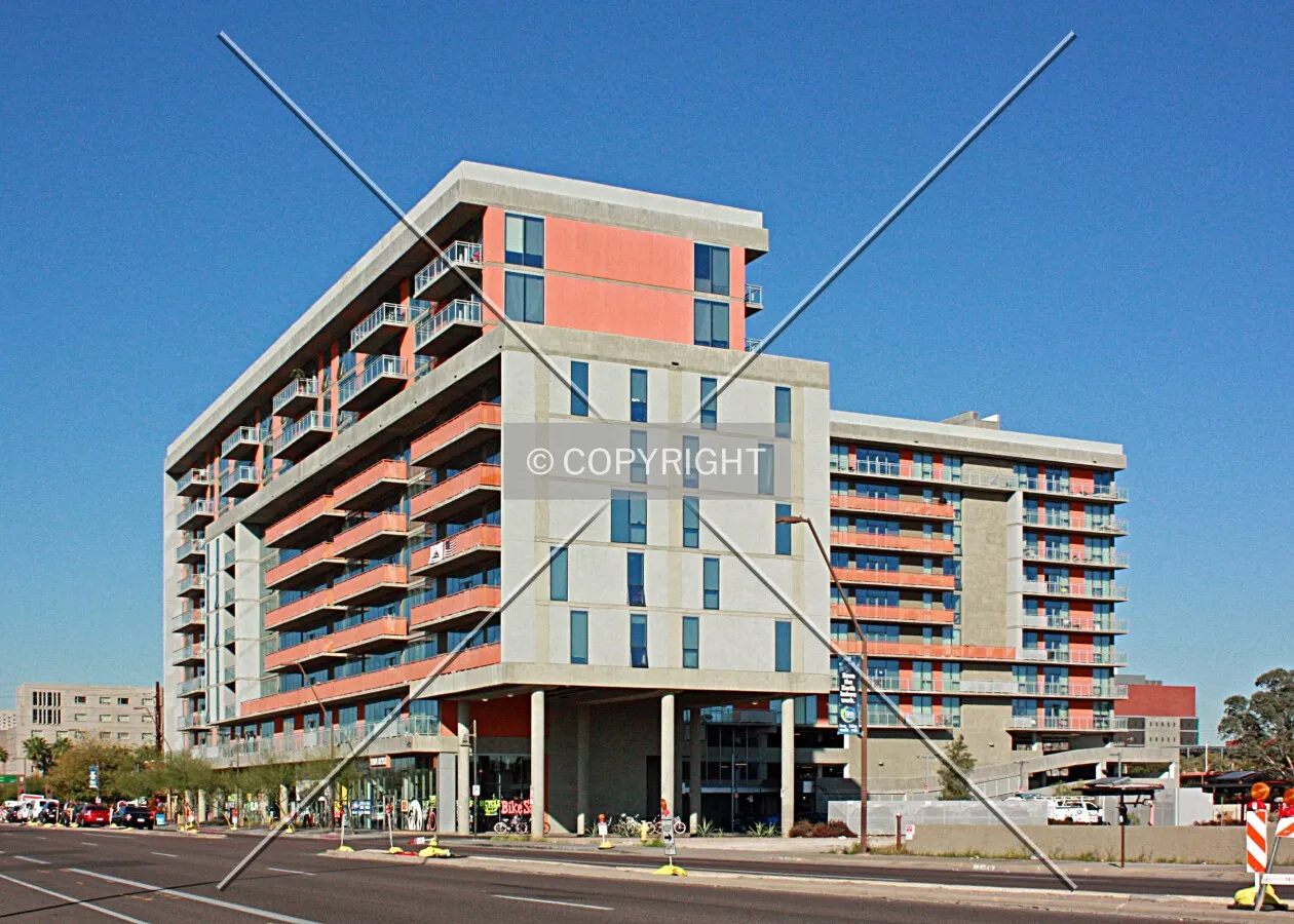 View from the southeast