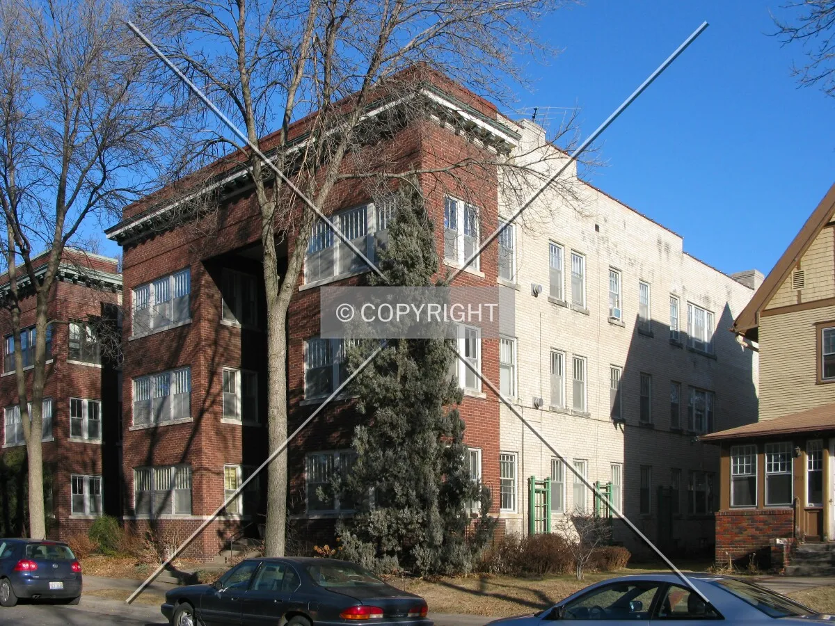 View to the northeast across Girard Avenue South