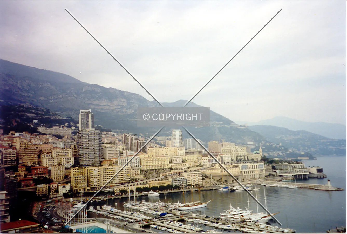 Looking northeast from Monaco-Ville