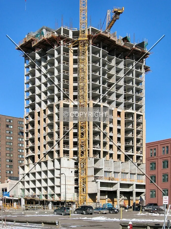 View to the northwest from 2nd Street South