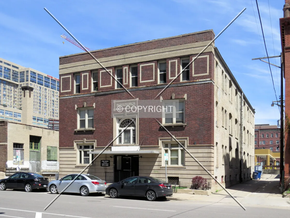 View to the north across 9th Street South