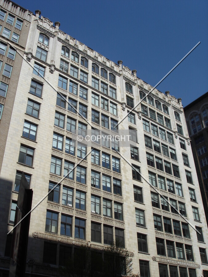 Looking up from Park Avenue South