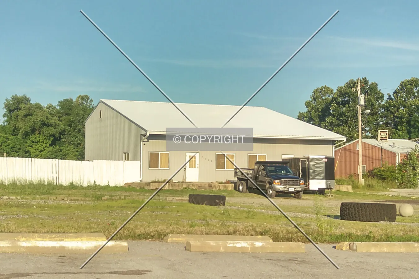 View from the northwest; June 20, 2015