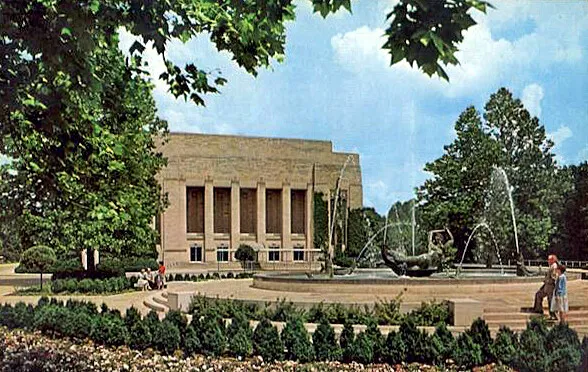 Vintage view from the northwest