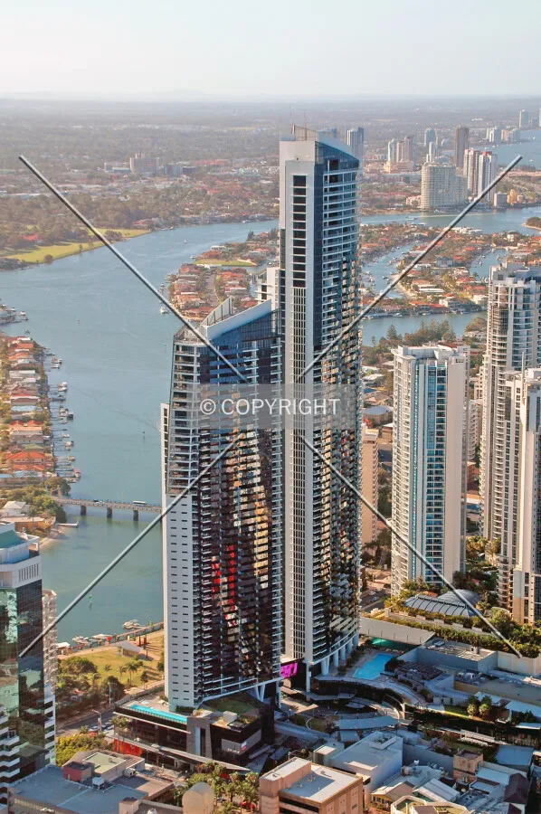 Elevated view