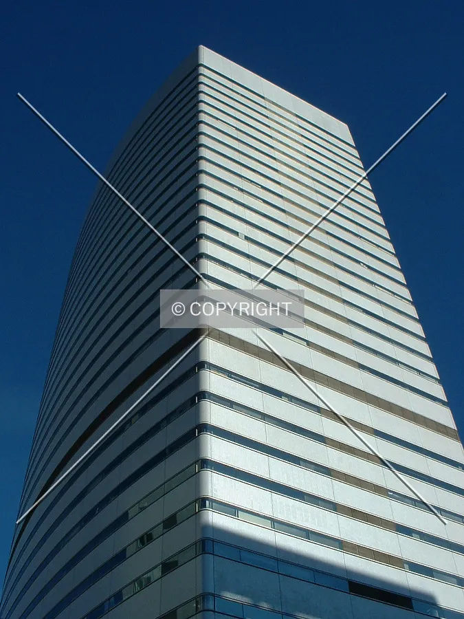 Tower looming overhead