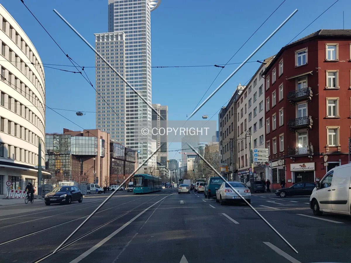 Mainzer Landstraße in Frankfurt