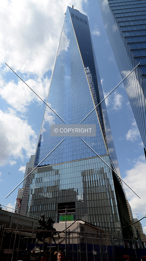 View from the east on Vesey Street