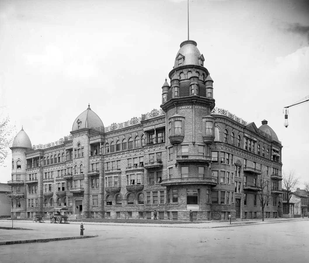 View from the southeast