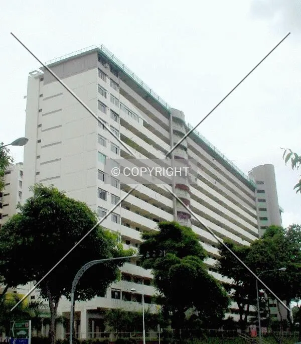 Front facade as seen from Ghim Moh Road