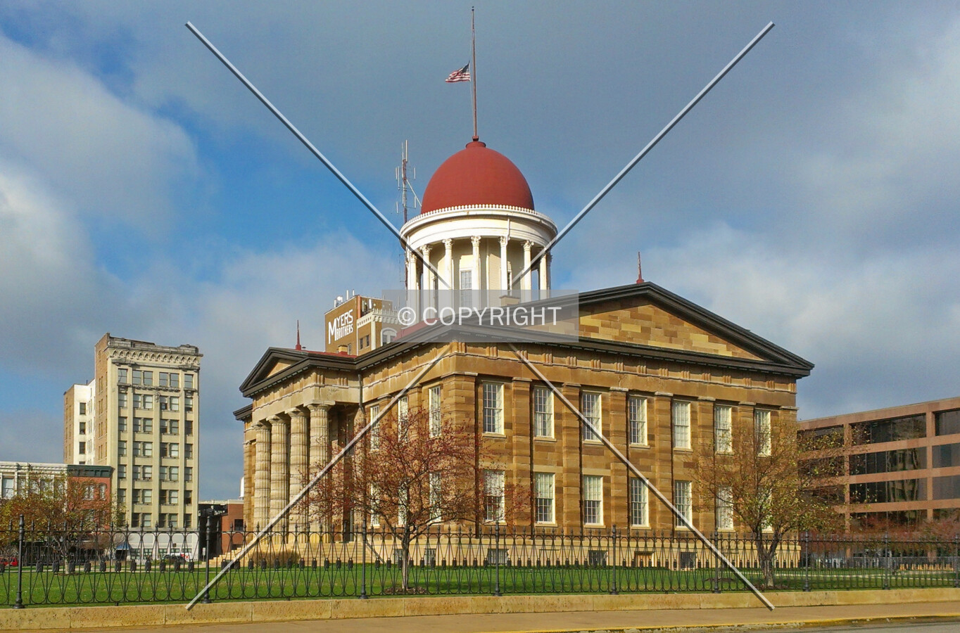 View from the southeast; November 7, 2012