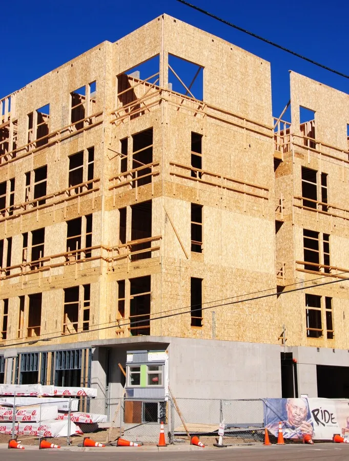 View to the north