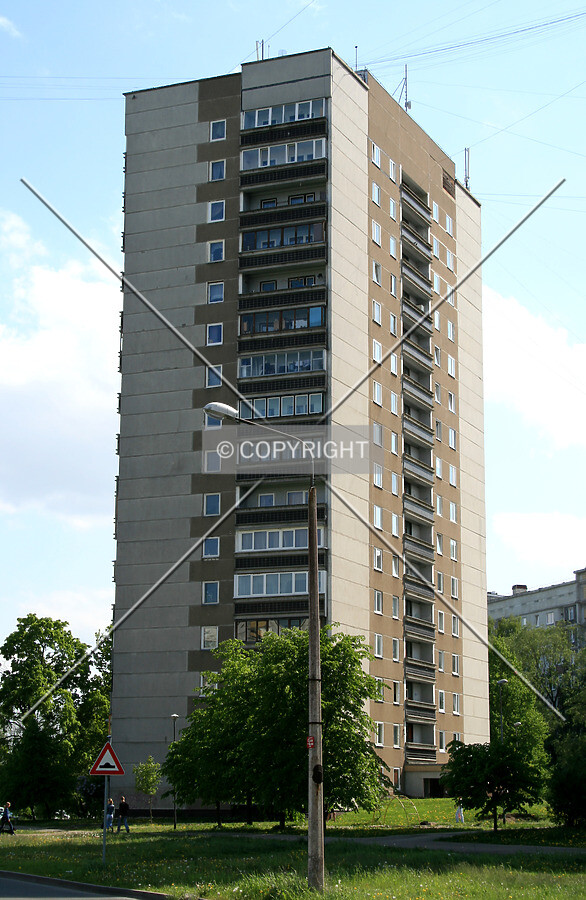 North view from Anninmuizas Street