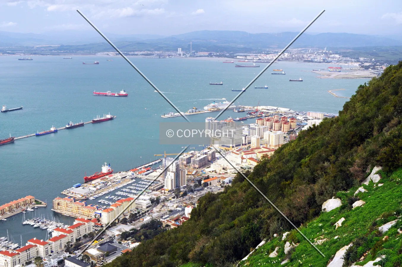 Gibraltar, Iberian Peninsula