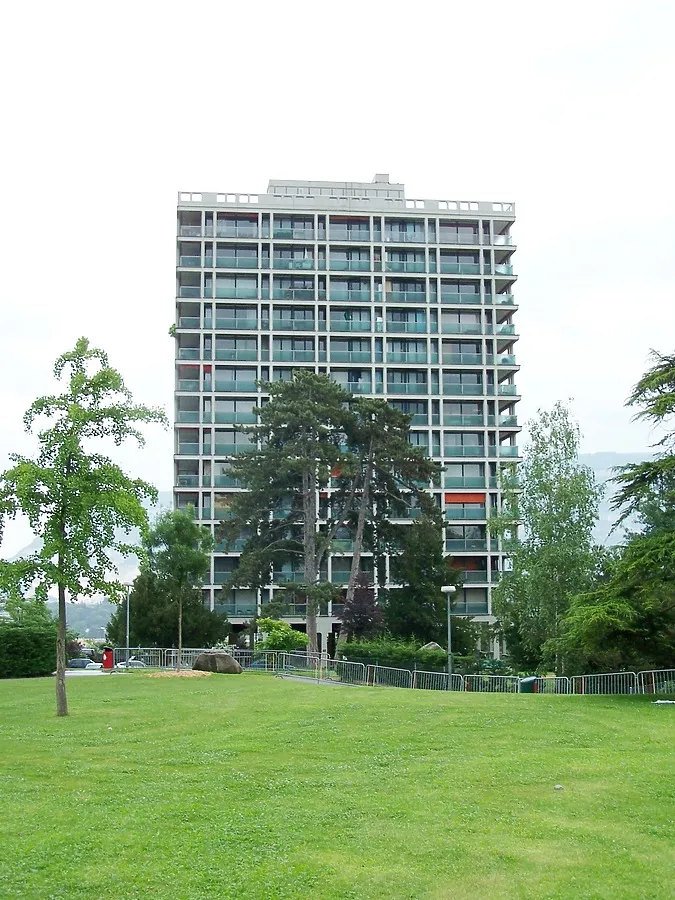 View from the park in the north