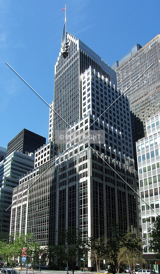 View from the northeast on Park Avenue