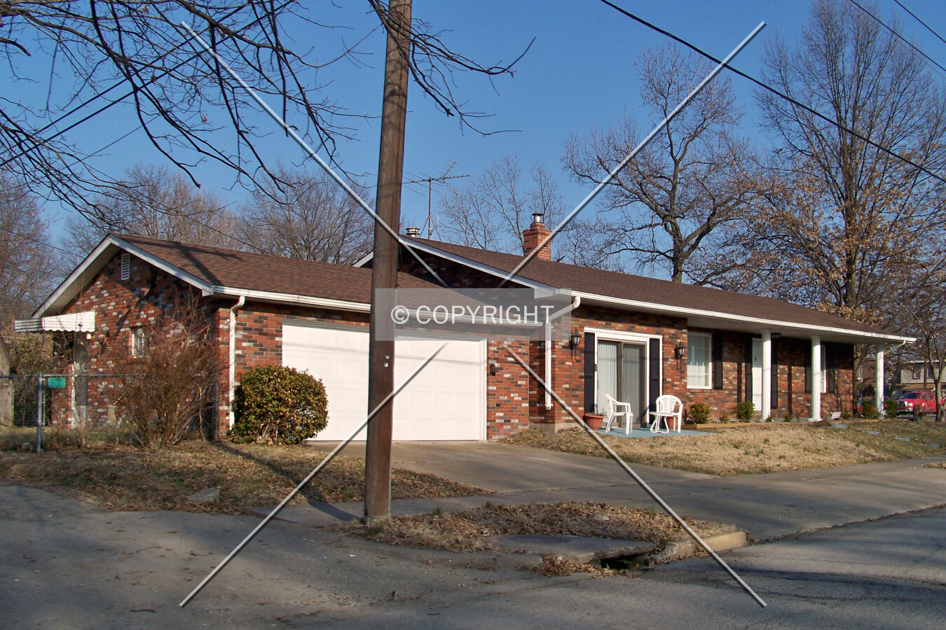 View from the northwest