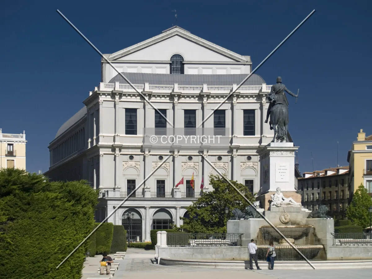 View from Plaza de Oriente