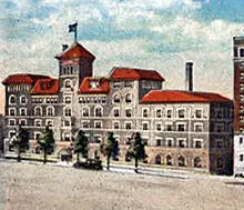 View from the northeast