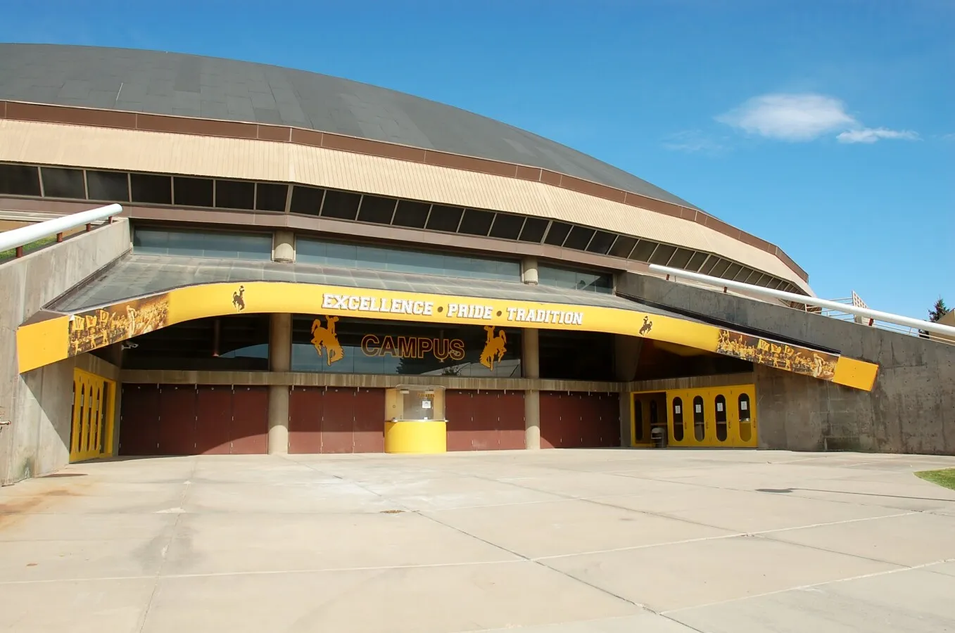 Southwest entrance
