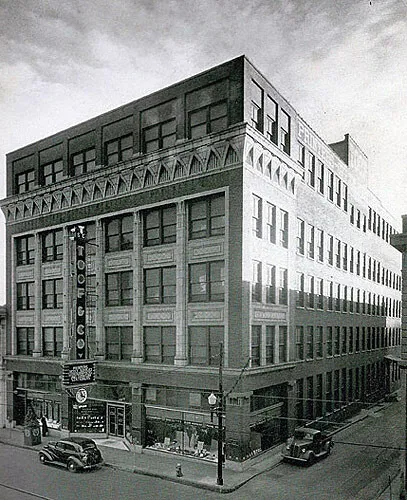 Vintage view from the north