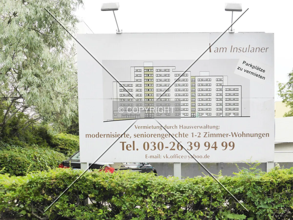 I am Insulaner - rental sign