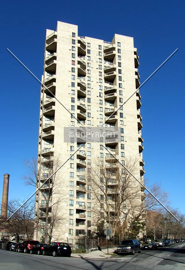 View from the southeast at Glenwood and Ravine avenues