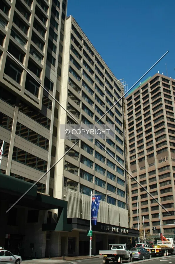 View of the west facade from the northwest