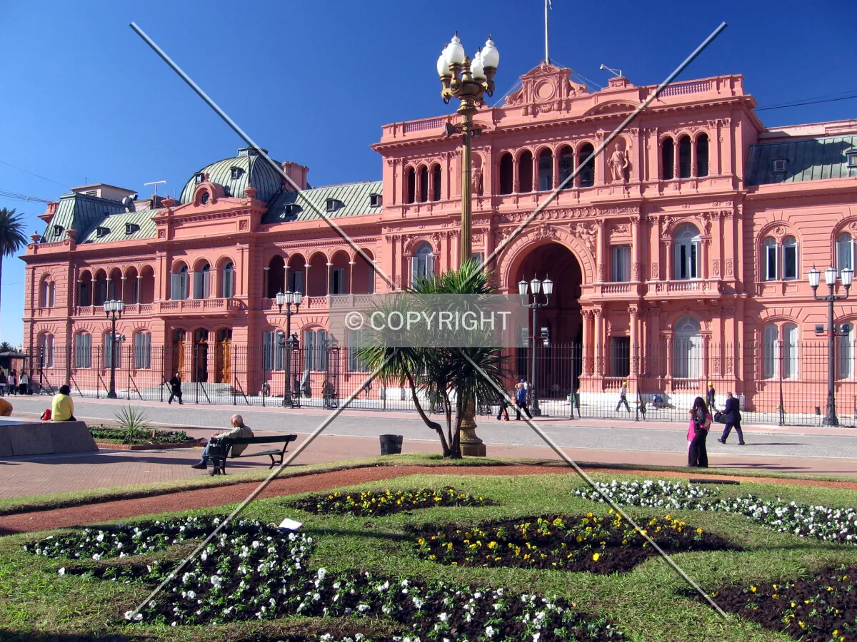 View from Plaza de Mayo