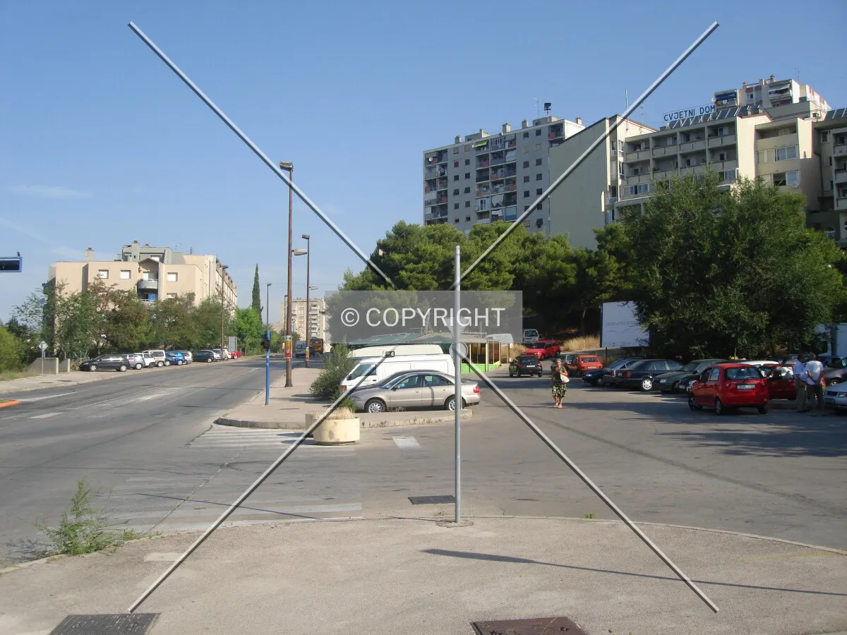 Typical street scene in Šibenik