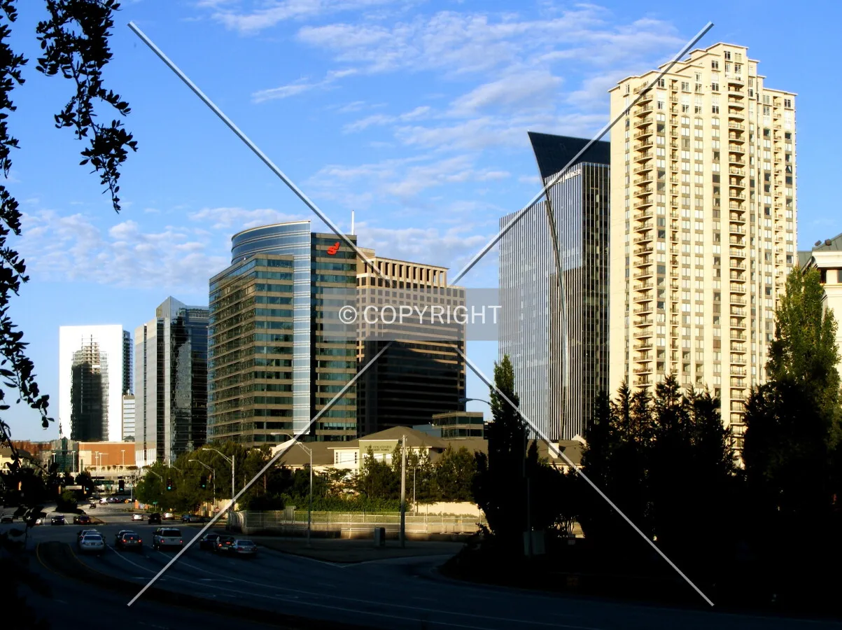 Partial Buckhead skyline