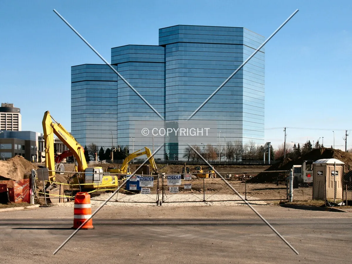 View to the east across American Boulevard, Northland Center in the background