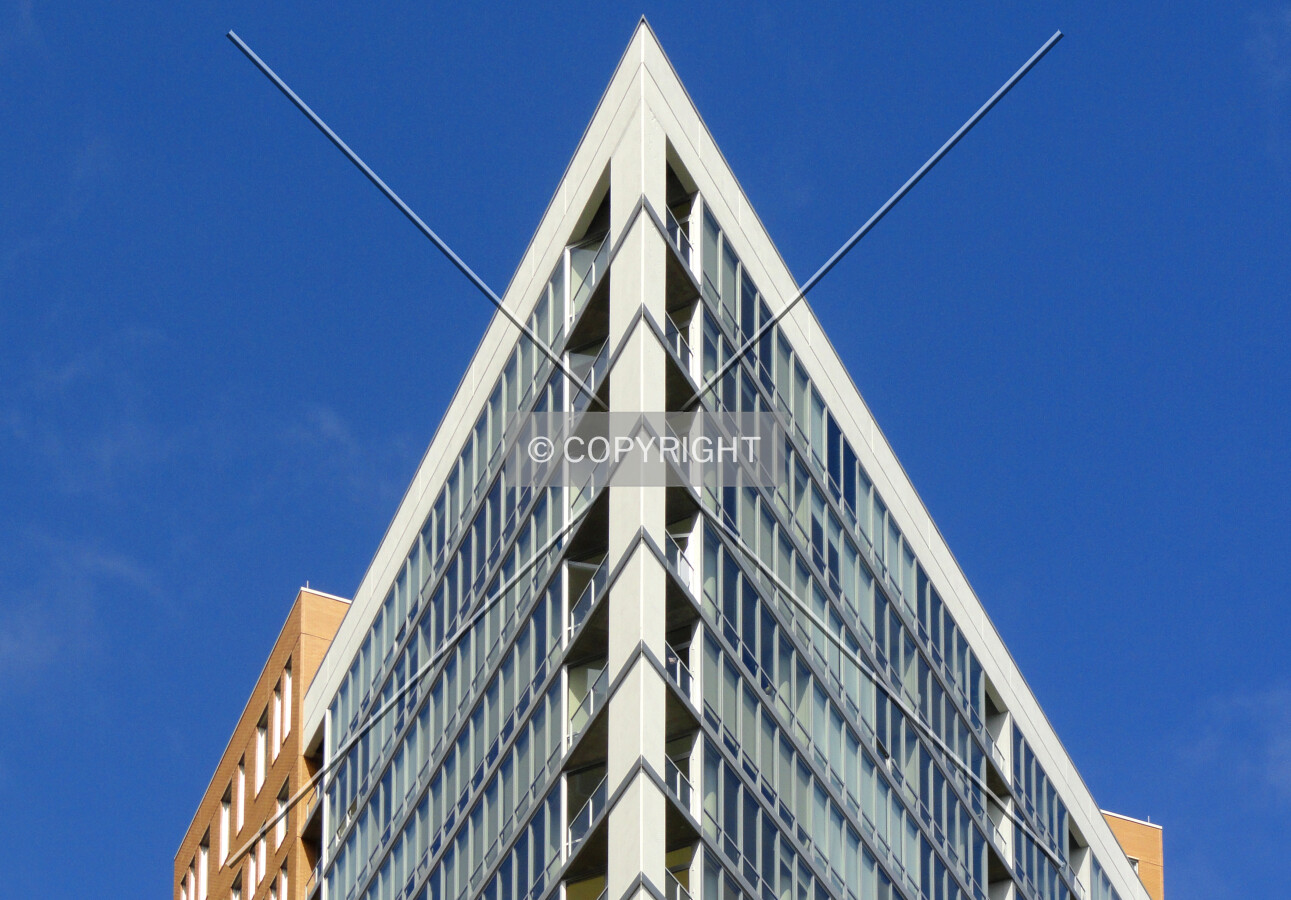 Upper floors from the south
