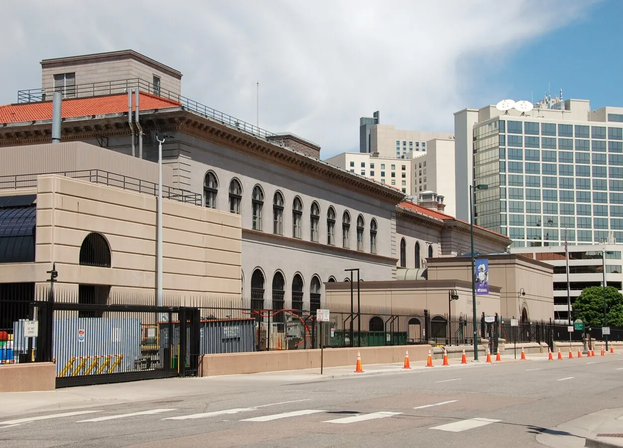 View from the southeast