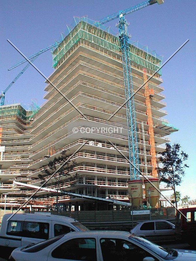 View of the building form Passeig Garcia Faria