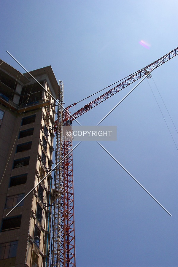 View of the crane