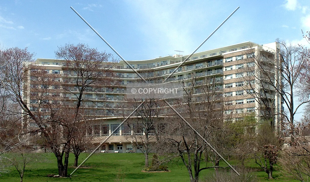 View from the southeast
