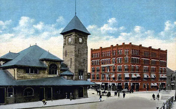 View from the southeast