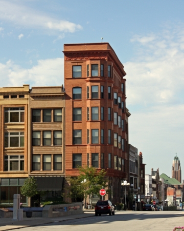View from the southeast