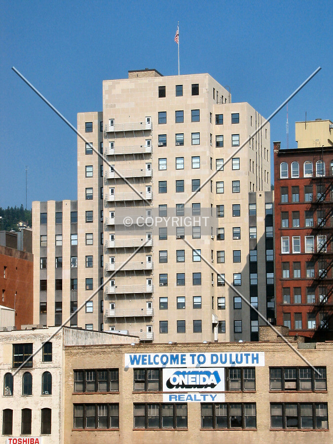View to the northwest from Canal Park
