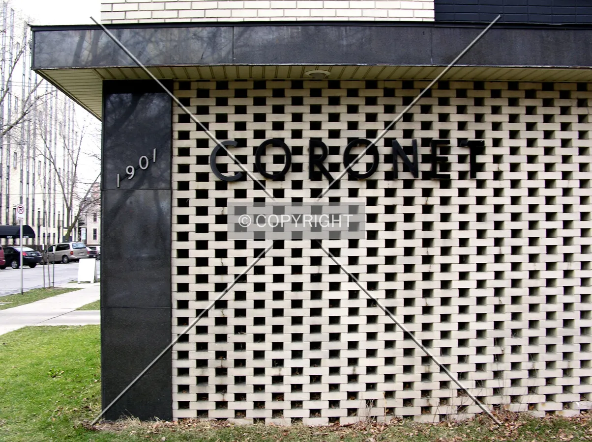 Signage off North Prospect Avenue