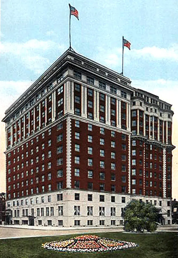 View from the east