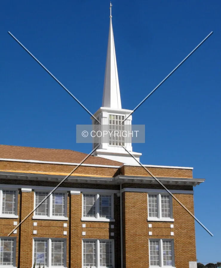 View from the west