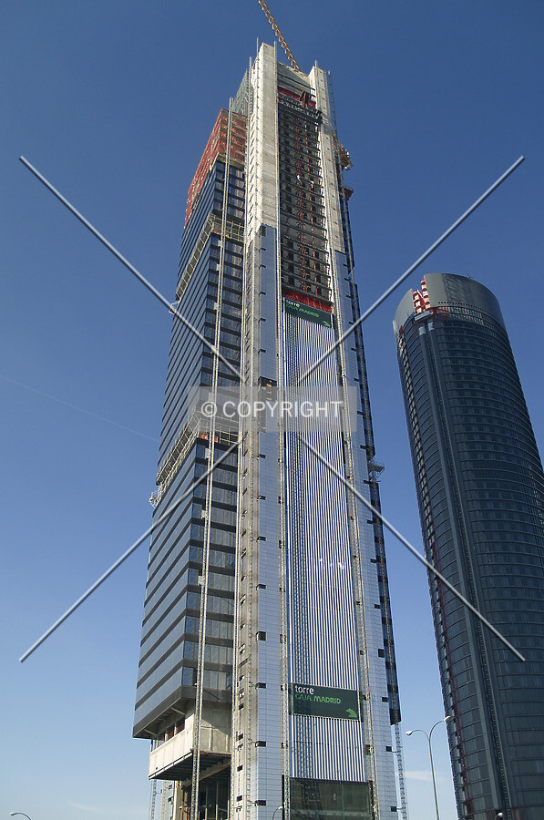 Looking up from the east