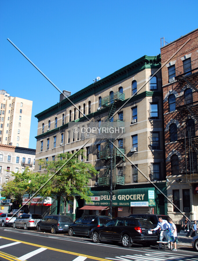 View along West 106th Street
